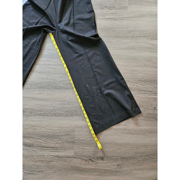 Ripley Rader Women's Black Ponte Knit Wide Leg Cropped Pants 1+ (14-16) 26.5" - Picture 14 of 16